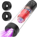 UAESEXTOY- Vibrating amp; Sucking PenisPump Vacuum Suction MalePenis