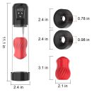 UAESEXTOY- Vibrating amp; Sucking PenisPump Vacuum Suction MalePenis