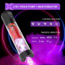 UAESEXTOY- Vibrating amp; Sucking PenisPump Vacuum Suction MalePenis