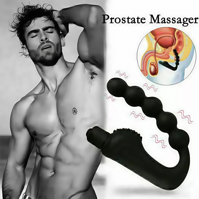 Seven Star - Anal prostate massager butt plug gay G spot vibration