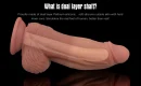 big mac - Huge dildo, real liquid silicone UAE Sex toy