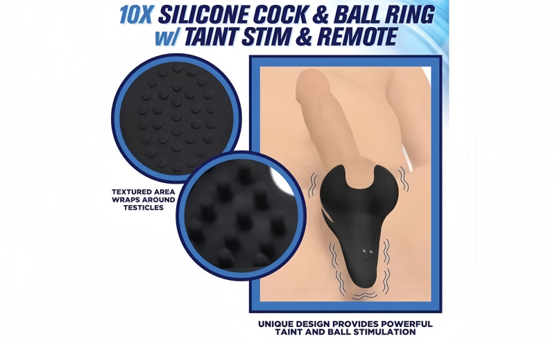 Vibrating Ring - Cock Ring Balls Vibrator with Remote Control UAE sex toy - Image 10