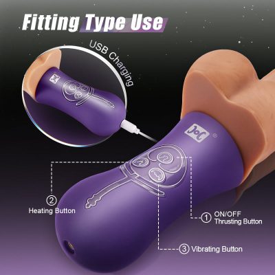 Allovers - Heating Swing Thrusting Dildo