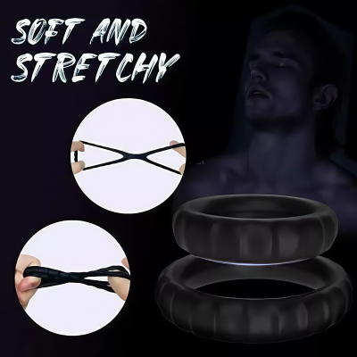 Double Circle Ring - Penis ring male enhancer enlargement device sex aidvv