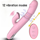 Pink Stick -  Vibration Massager Powerful MultiSpeed Women Toy Rechargeable Waterproof