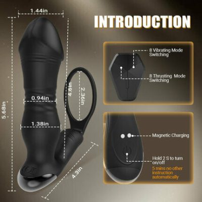 SPY - Thrusting Vibrating Prostate Massager