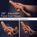 Acmejoy - Telescopic Clitoral Strap On Dildo