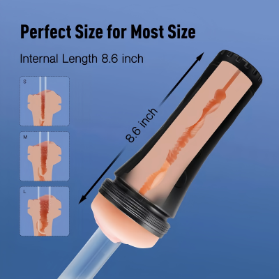 Flashlight - Male masturbator large size silicone UAE sex toy