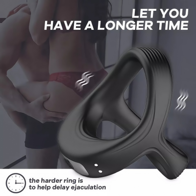 Elephant Ring - Vibrating penis erection enhancer sleeve penis ring sex toy for men and women couples