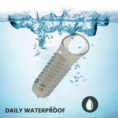Dubai sex toy condom - Adult Extender Penis Sleeve Penis Enlarger Sheath Ring