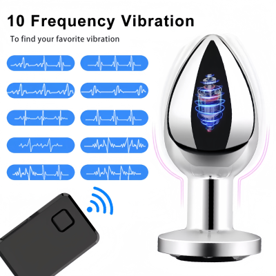 Dubai control butt plug - Vibrating Butt Plug Anal Massager UAE Sex Toy