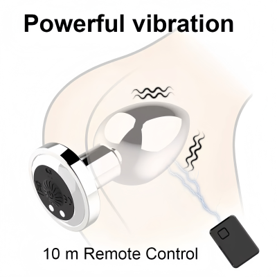 Dubai control butt plug - Vibrating Butt Plug Anal Massager UAE Sex Toy