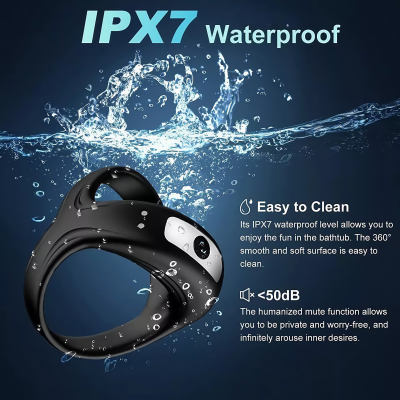 dubai sex toy ring- Vibrating penis erection enhancer sleeve penis ring sex toymen