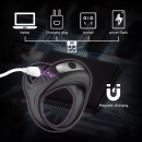 dubai sex toy ring- Vibrating penis erection enhancer sleeve penis ring sex toymen