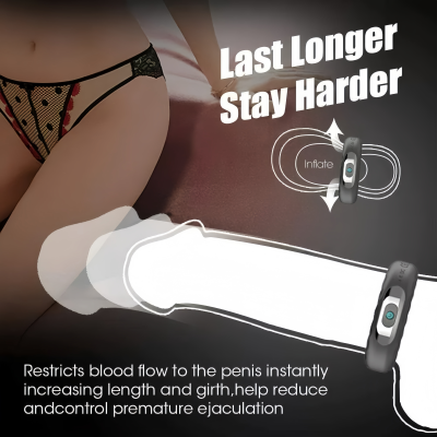 UAE dick Ring - Silicone penis ring vibrator vibrating erection Dubai Sex Toy