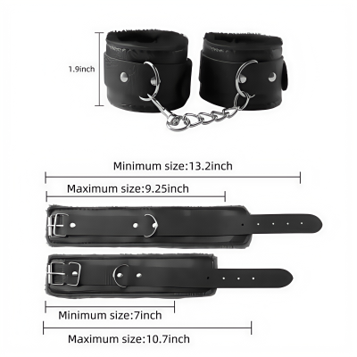 UAE SEX GAME - Sex bondage handcuffs sex games whip gag toy set BDSM restriction toys