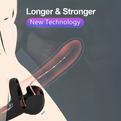 dubai ring - Cock Ring Balls Vibrator with Remote Control uae sex toy