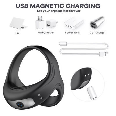 dubai sex toy ring- Vibrating penis erection enhancer sleeve penis ring sex toymen