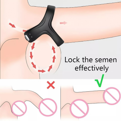 dubai sex toy ring- Vibrating penis erection enhancer sleeve penis ring sex toymen