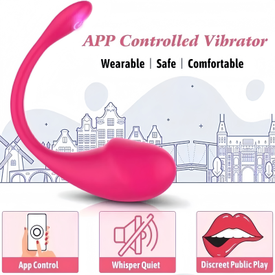 UAE Vibrator - Wearable.APP Control.Silent.Clitoris Massage