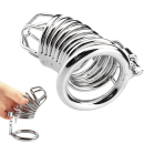 Dubai sex toy - Penis Cock Cage Chastity Device Male Men Cock Lockable Trainer Stainless Steel