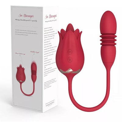 UAE VIBRATOR- Double Head Vibrator Licking Stimulator Body Massager Silent Waterproof Women Gift