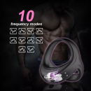 dubai sex toy ring- Vibrating penis erection enhancer sleeve penis ring sex toymen