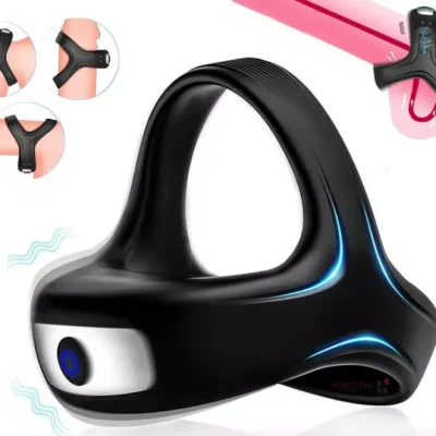 dubai sex toy ring- Vibrating penis erection enhancer sleeve penis ring sex toymen