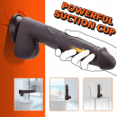 Dubai vibration dildo - Telescopic realistic thrust dildo vibrator uae sex toy