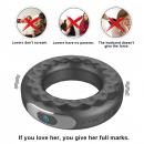 UAE dick Ring - Silicone penis ring vibrator vibrating erection Dubai Sex Toy