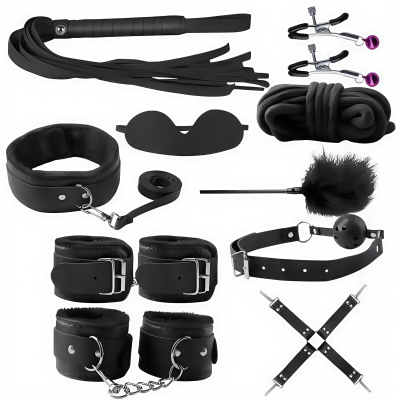 UAE SEX GAME - Sex bondage handcuffs sex games whip gag toy set BDSM restriction toys