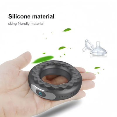 UAE dick Ring - Silicone penis ring vibrator vibrating erection Dubai Sex Toy