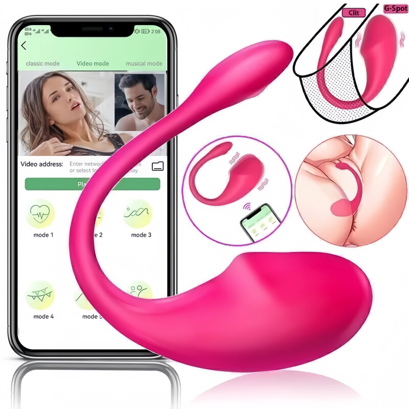 APP Vibrator - Wearable.APP Control.Silent.Clitoris Massage