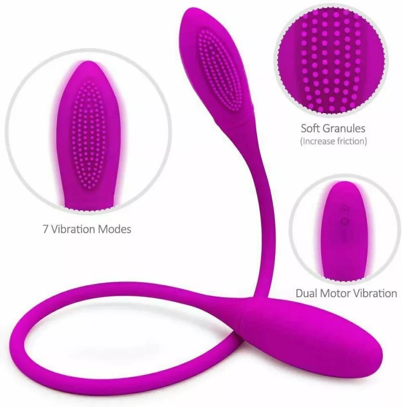 Double Bounce - Rechargeable Vibrator Clitoral G-spot Massager - Image 7