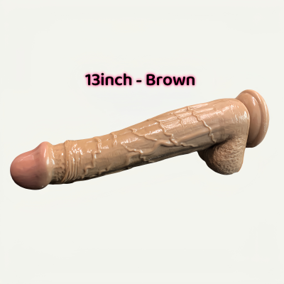 Brown 13inch - Dildo Dubaisextoy UAEsextoys Dildo Abudhabi