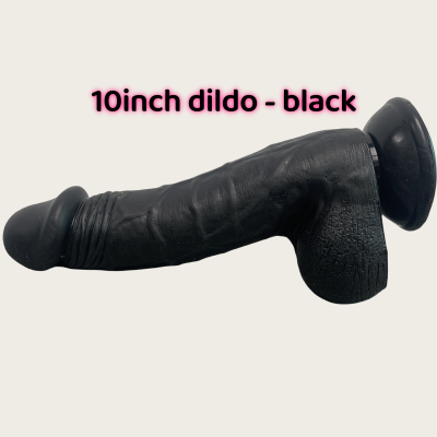 10inch - black - Dildo UAE Dubai sex toy allUAE