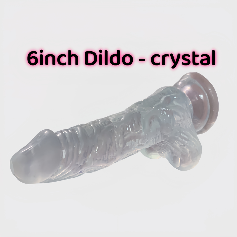 UAE 6inch Dildo - Crystal Dildo Dubai sex toys UAE sex toys shop