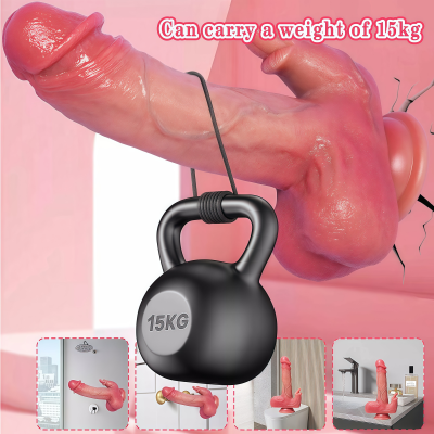 Tongue Dildo - Telescopic Realistic Thrust Dildo Vibrator Remote Control