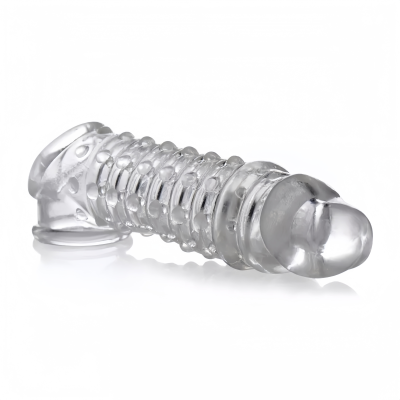 UAE male sex toys - comdon Penis Extension Sleeves Extenders Girth Enhancer Sleeves