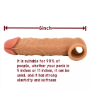 Dubai sex toy condom - UAE enlarger girth enhancer male condom reusable