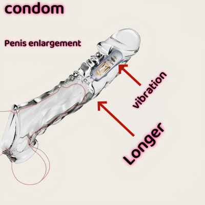 Dubai sex toy - Extended Vibrating Condom UAE sex toys