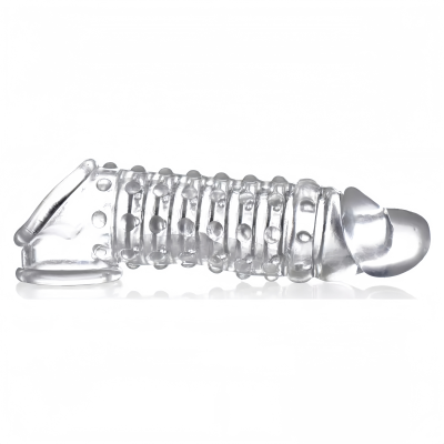 UAE male sex toys - comdon Penis Extension Sleeves Extenders Girth Enhancer Sleeves