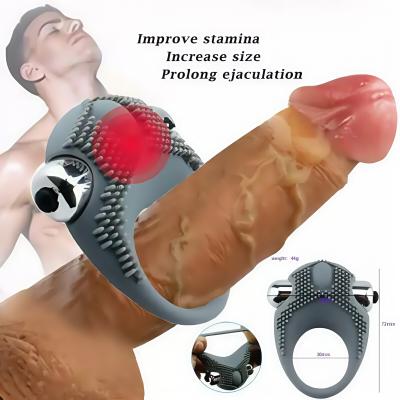 Dubai Cock Ring - Dubai sex ring Vibrating ring waterproof clitoral orgasm UAE sex toy