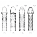 Dubai condoms - 4-pack, various sleeve shapes Dubai sex toy