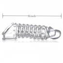 UAE male sex toys - comdon Penis Extension Sleeves Extenders Girth Enhancer Sleeves