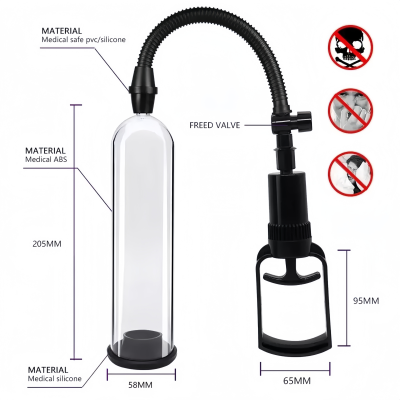 manual penis Dubai sex toy- enlargement pump device UAE sex toy