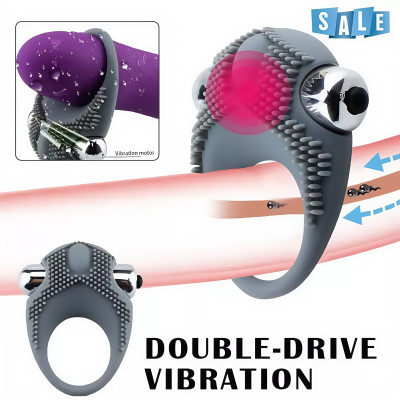 Dubai Cock Ring - Dubai sex ring Vibrating ring waterproof clitoral orgasm UAE sex toy