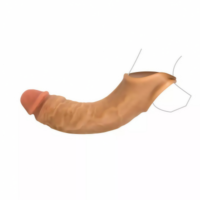 Dubai sex toy condom - UAE enlarger girth enhancer male condom reusable