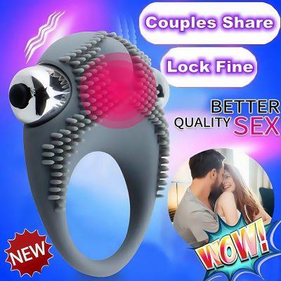 Dubai Cock Ring - Dubai sex ring Vibrating ring waterproof clitoral orgasm UAE sex toy