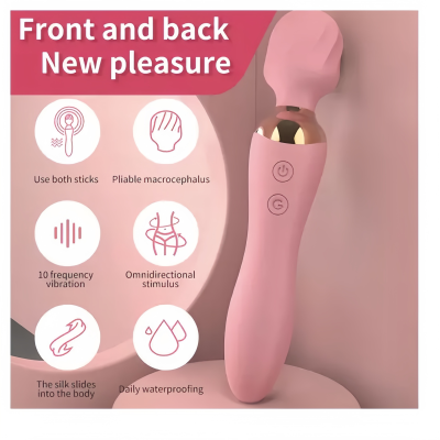 uae sex toy female - Powerful waterproof 12-speed magic wand unisex massager